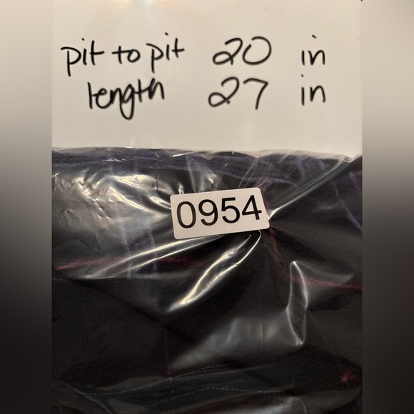 Due Per Due EmbroideredPlaid Silk Wool Open Cardigan Lightweight 12 Black 0954 - Picture 5 of 5